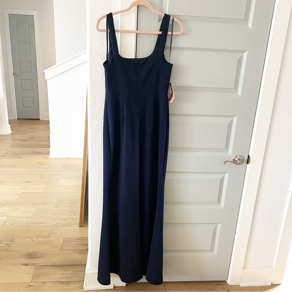 NWT BHLDN Anthropologie Blake Square-Neck Stretch Crepe Gown - Picture 3 of 5
